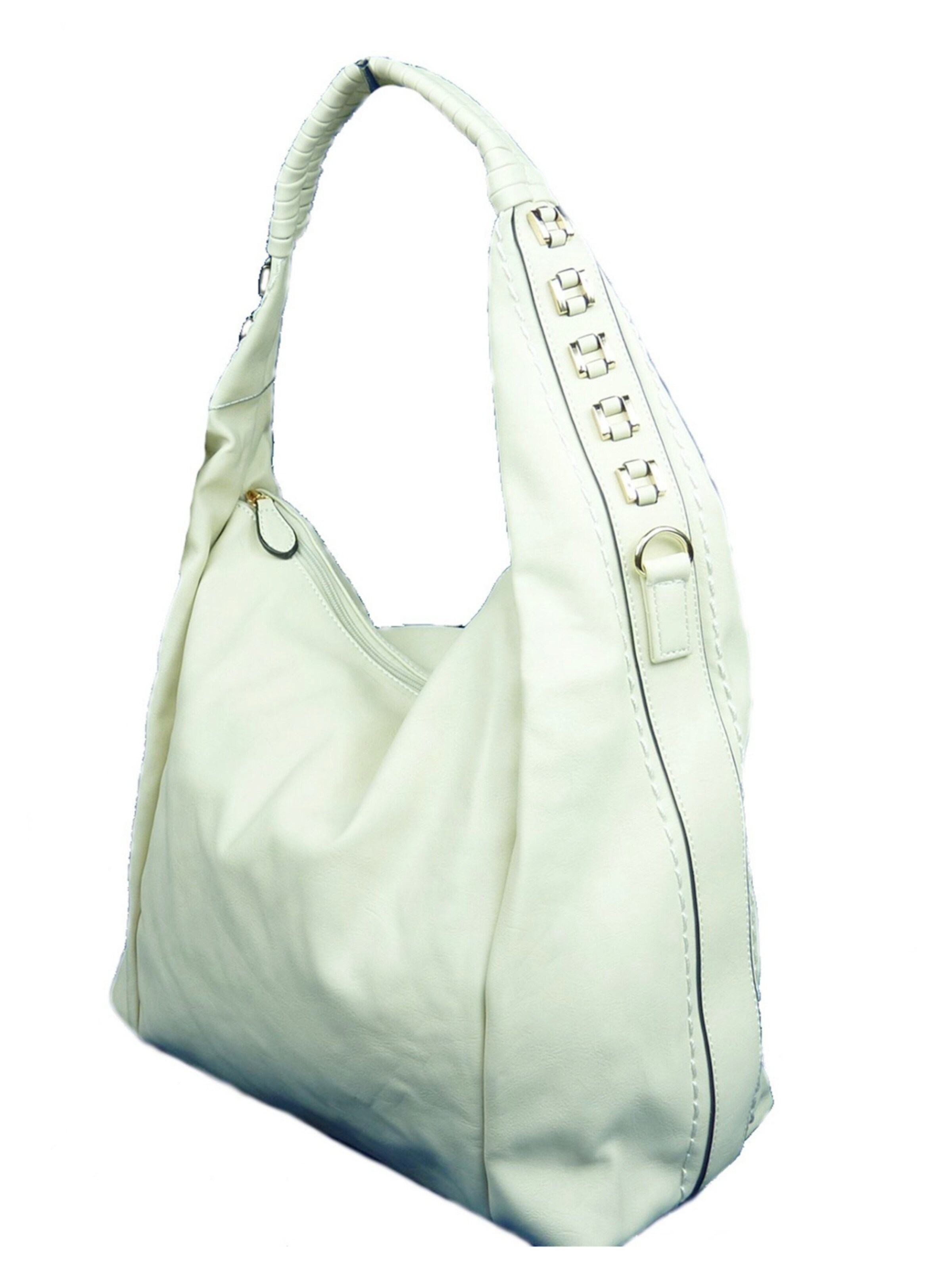 Kumixi Shopper in Beige: front