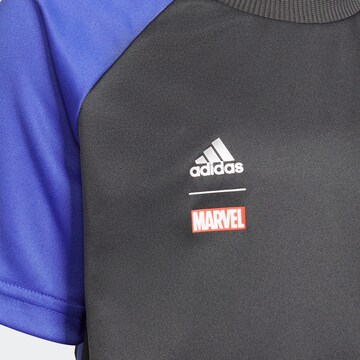 Costum de trening 'Black Panther' de la ADIDAS PERFORMANCE pe gri