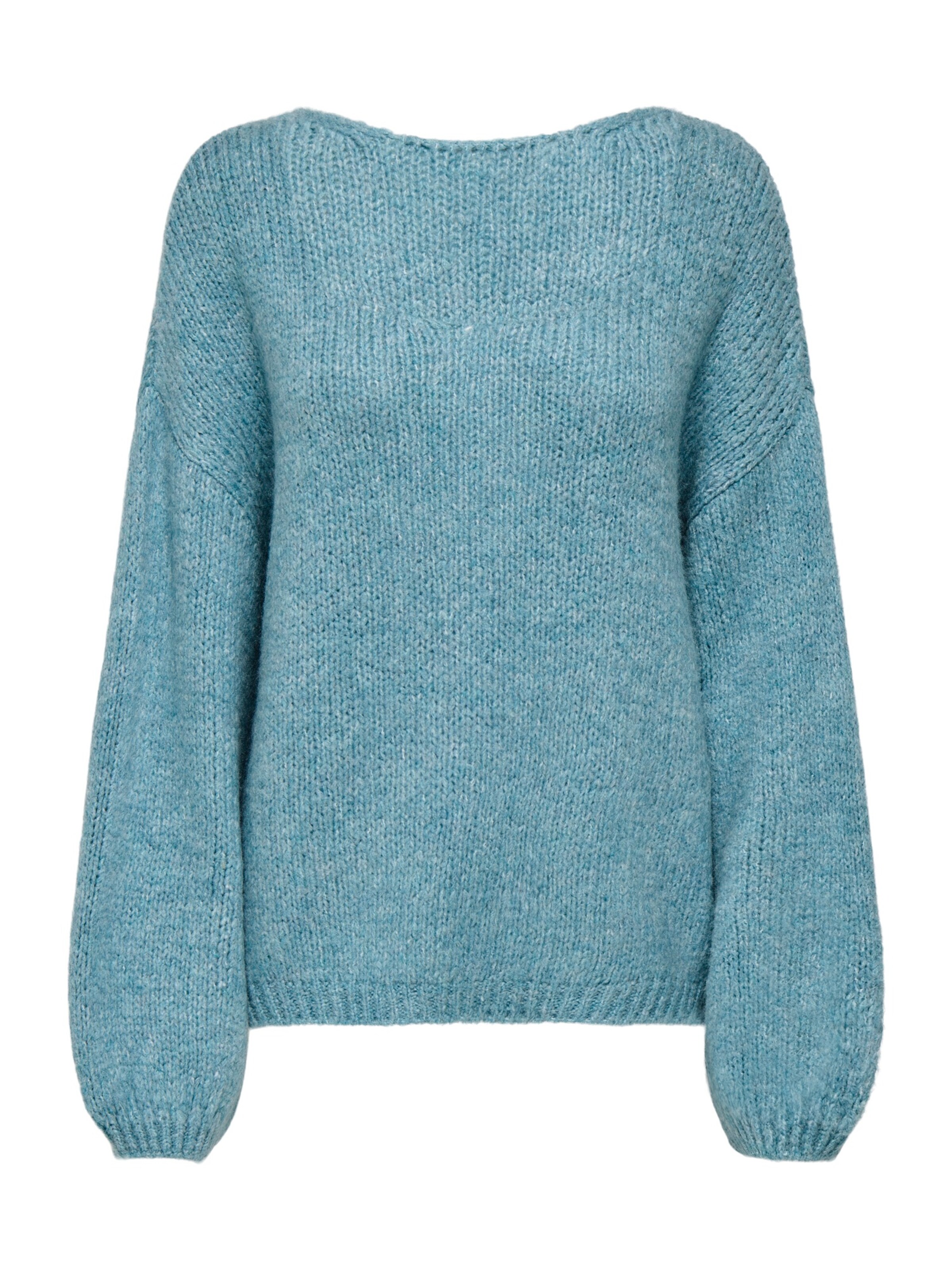 JDY Sweater 'JDYDINEA' in Blue