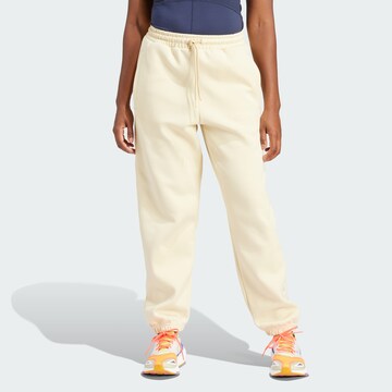 Effilé Pantalon de sport ADIDAS BY STELLA MCCARTNEY en beige