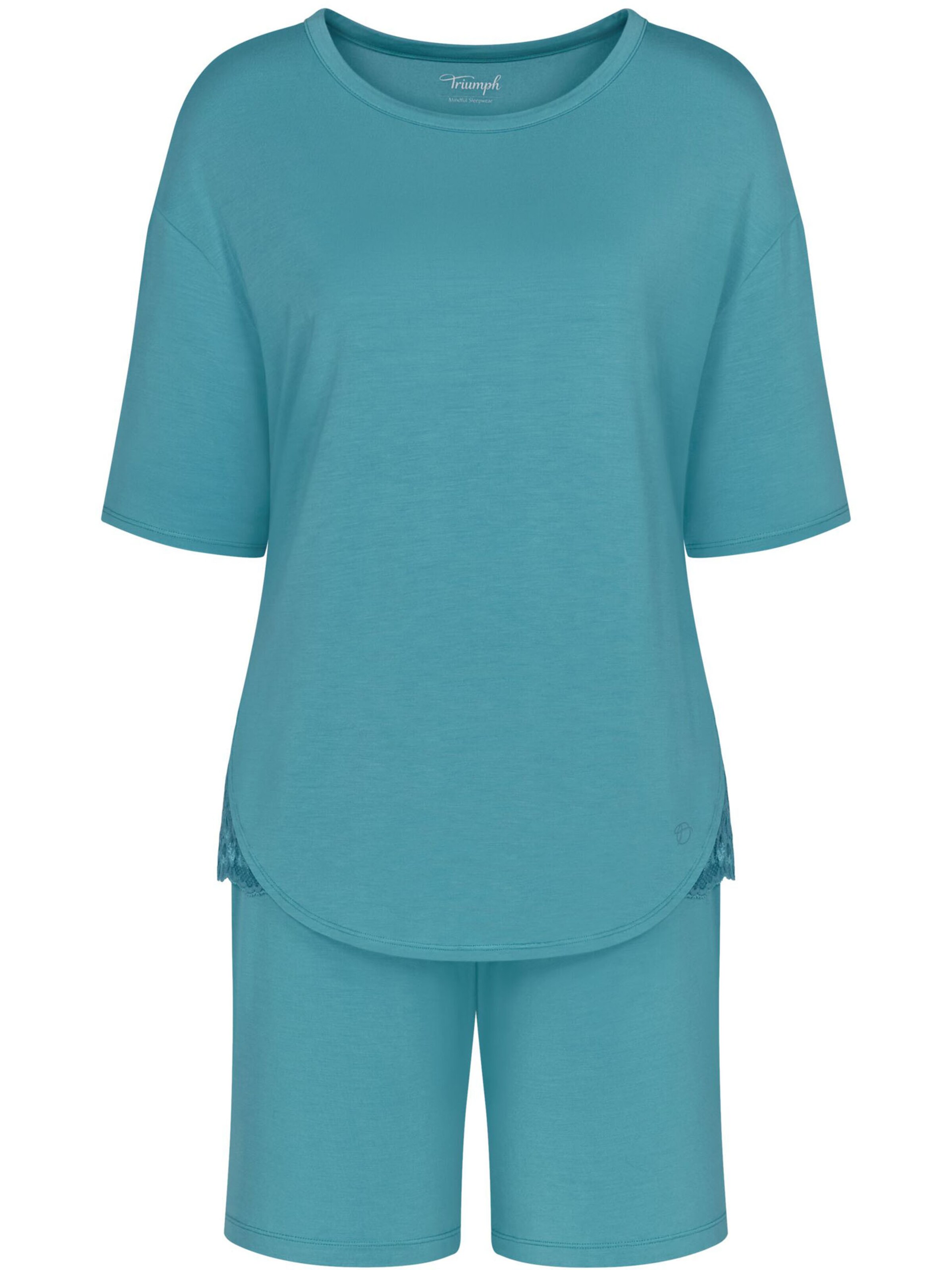Pyjama ' Red Label Timeless Sensuality ' TRIUMPH en bleu : devant
