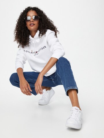 TOMMY HILFIGER Sweatshirt in Weiß