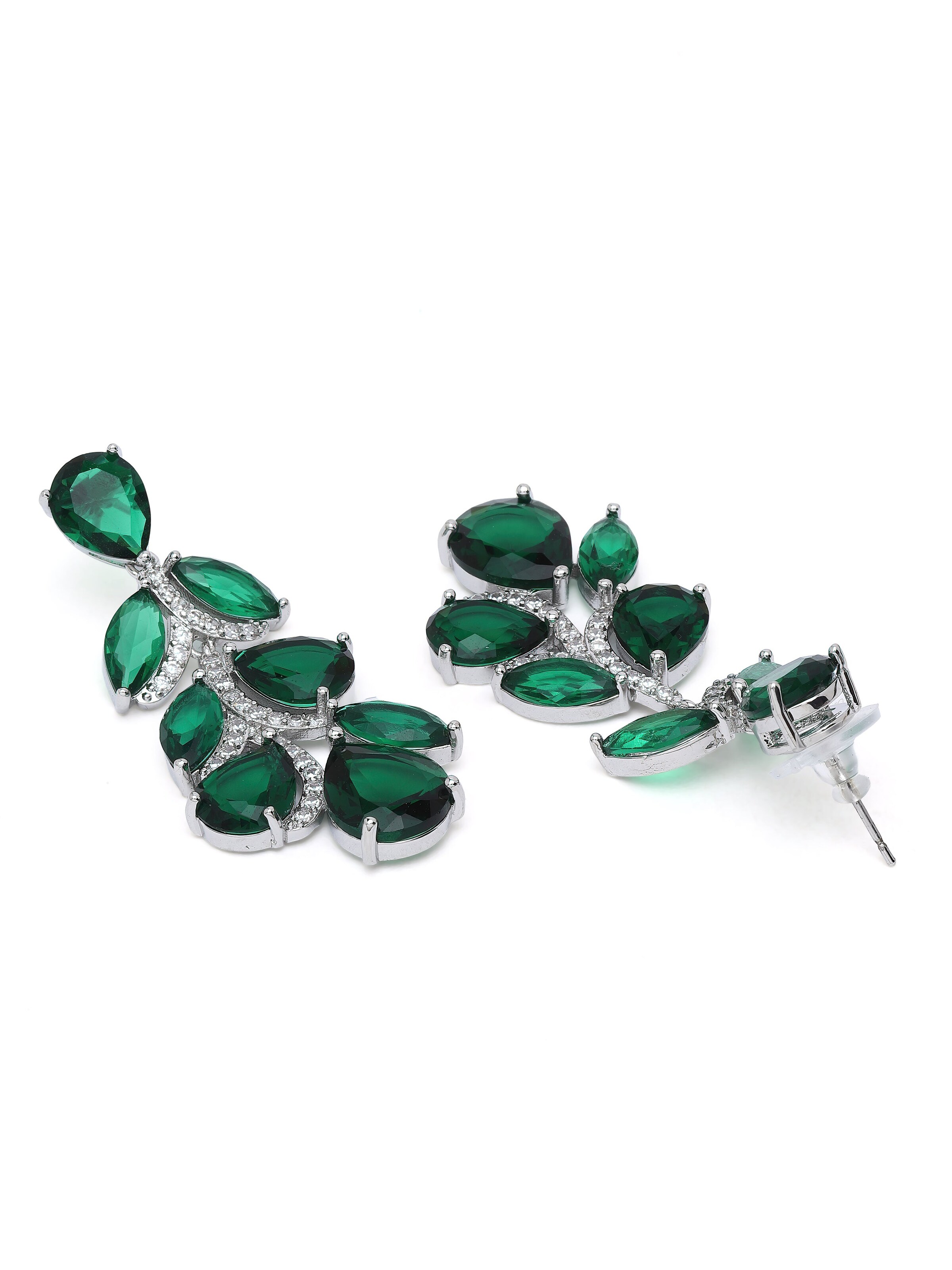 AVANT-GARDE PARIS Øreringe 'Valtrisse' i grøn