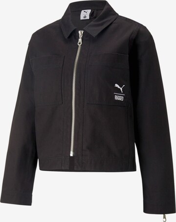 PUMA Between-season jacket in Black: front