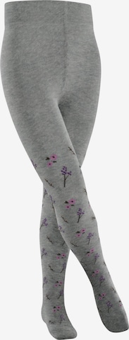 FALKE Tights 'Little Flowers' in Grey: front