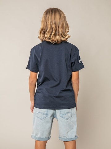 T-Shirt 'Tennis' Deeluxe en bleu