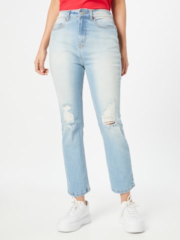 Dorothy Perkins Regular Jeans in Blauw: voorkant