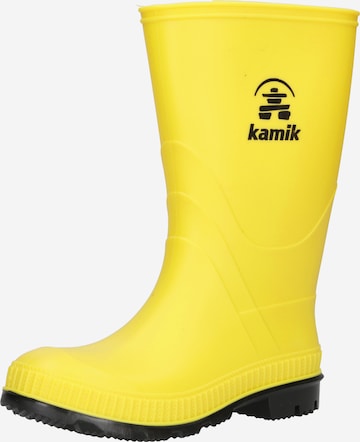Kamik - Botas 'Stomp' en amarillo: frente