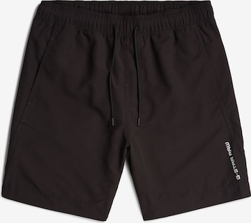 G-STAR Badeshorts 'Long' in Schwarz: Vorderseite