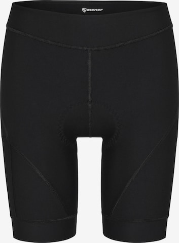 ZIENER Regular Funktionshose 'NASARA-Z X-Memory' in Schwarz: Vorderseite