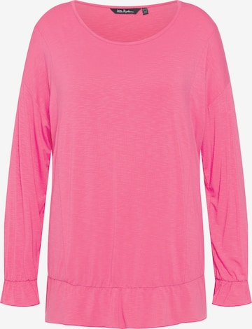 T-shirt Ulla Popken en rose : devant