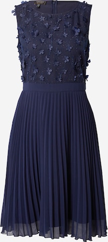 Robe de cocktail APART en bleu : devant