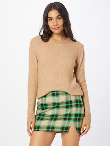 Neo Noir Sweater 'Dina' in Brown: front