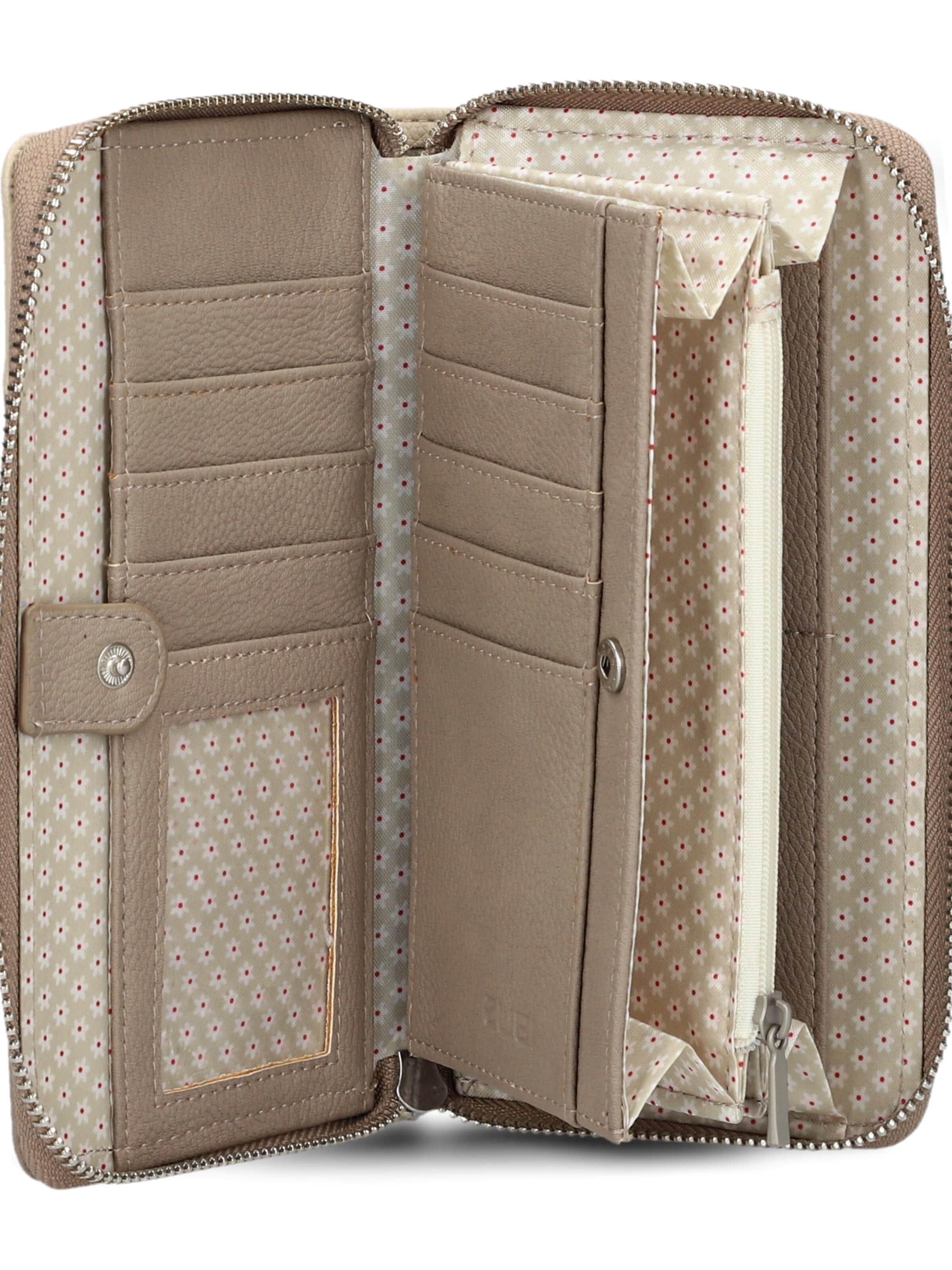 ZWEI Portemonnaie 'EVA EV2'‌‌‌‌‌‌‌ in Beige