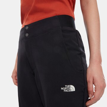 THE NORTH FACE Regular Outdoorbroek 'Quest' in Zwart