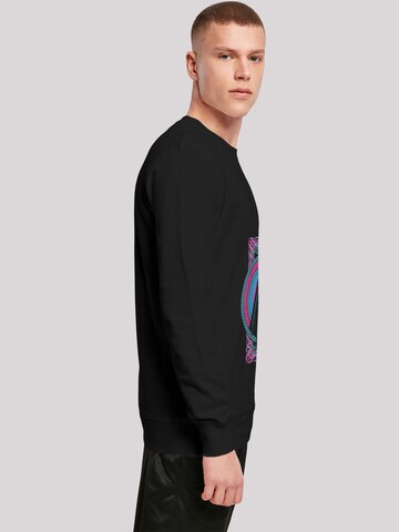 Felpa 'Harry Potter Neon Todesser Maske' di F4NT4STIC in nero