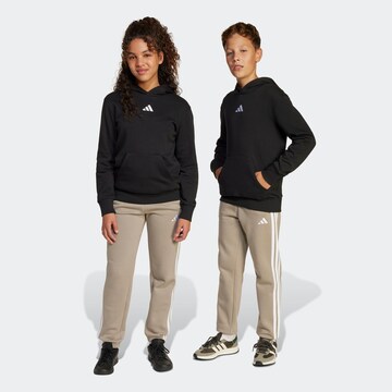 ADIDAS SPORTSWEAR Tapered Sporthose 'Essentials' in Beige