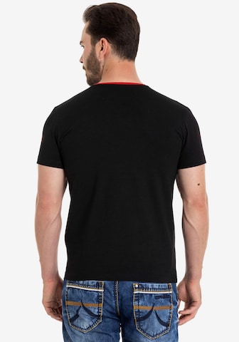 CIPO & BAXX Shirt in Schwarz