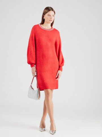 ONLY Knitted dress 'ONLELSA' in Red