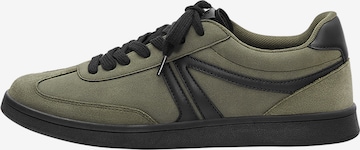 Pull&Bear Sneaker low i grøn