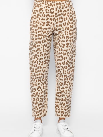 SASSYCLASSY Regular Chinohose in Beige