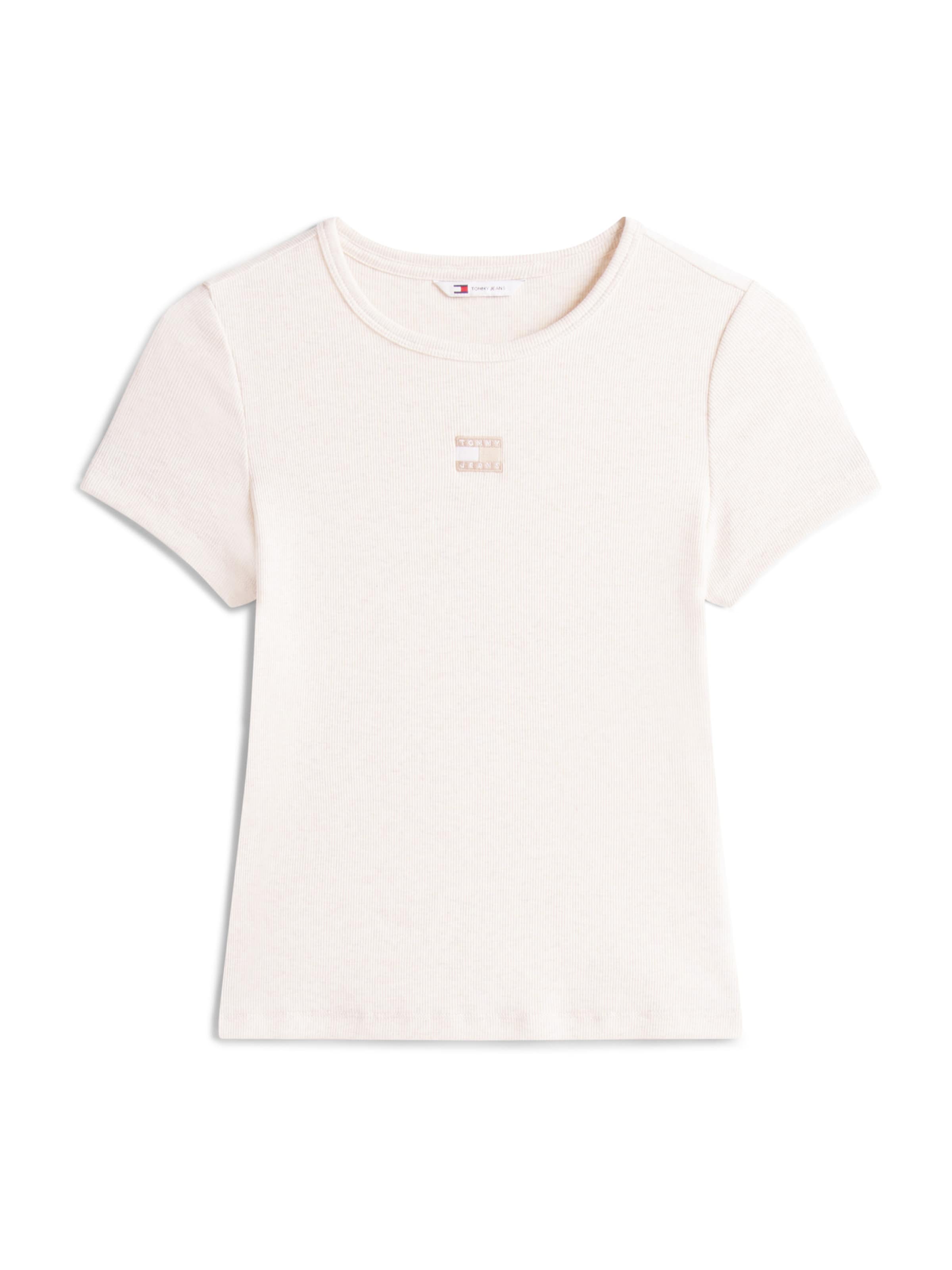 Tommy Jeans Póló - bézs: elől