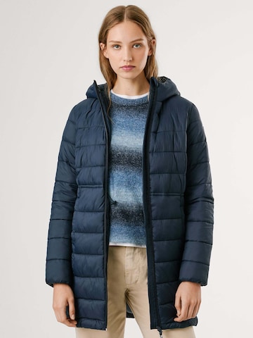 Pepe Jeans Winterjas 'Sally' in Blauw: voorkant
