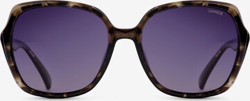 SINNER Sunglasses in Brown: front