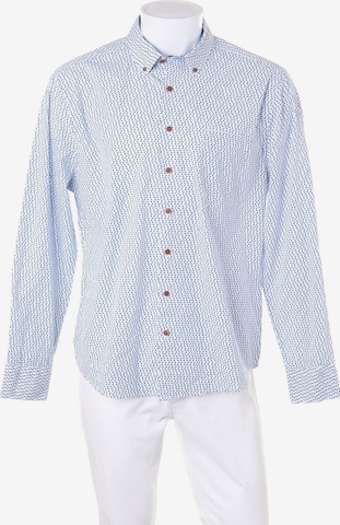 jean carriere Button Up Shirt in XXL in Blue: front
