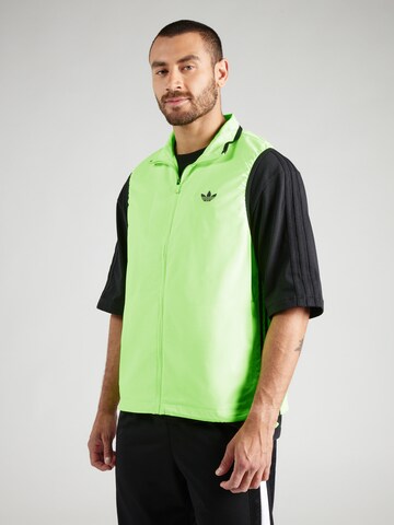 Gilet ADIDAS ORIGINALS en vert : devant