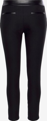 Skinny Pantalon LASCANA en noir