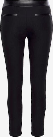 LASCANA Skinny Broek in Zwart