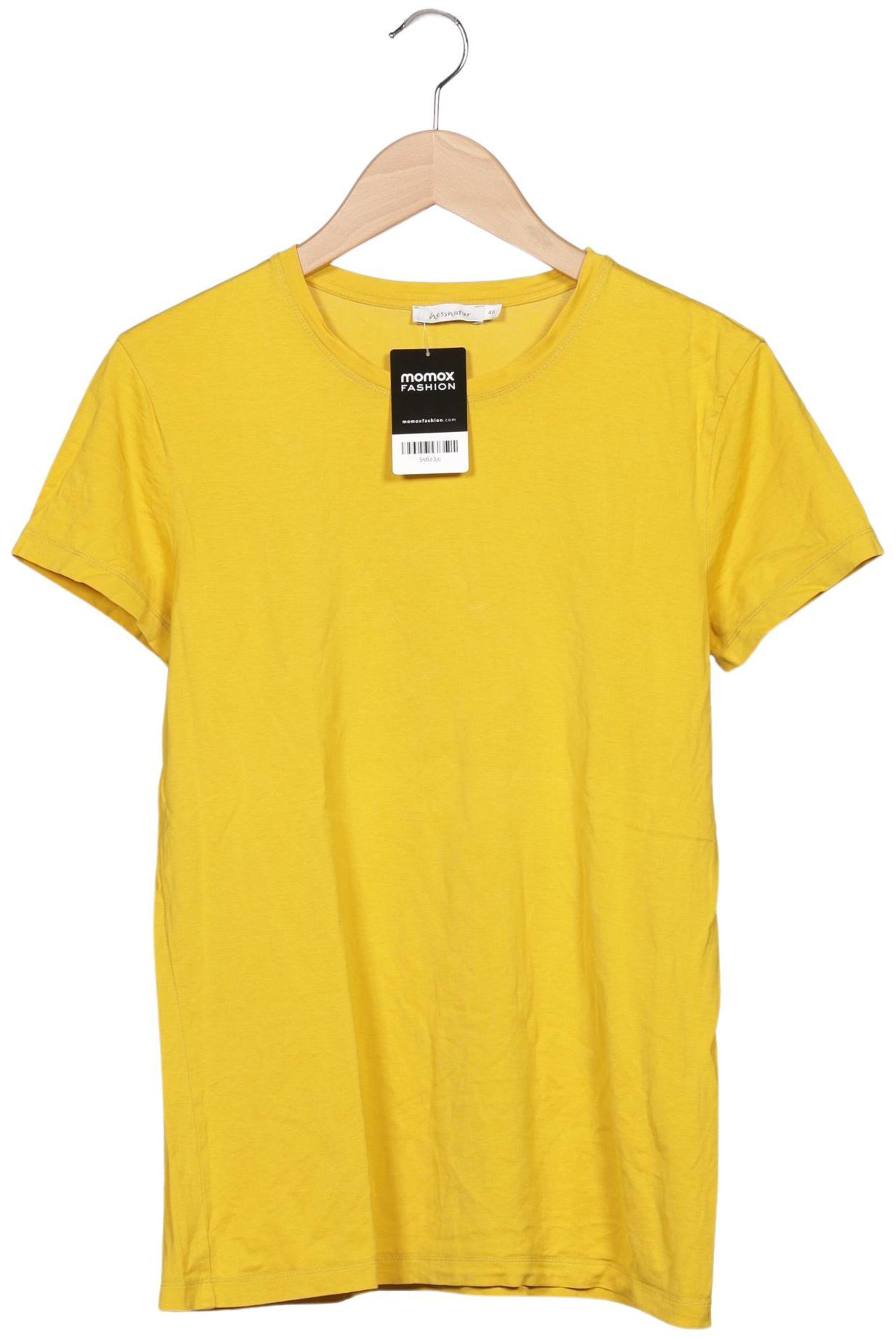 hessnatur Shirt in S in Yellow: front
