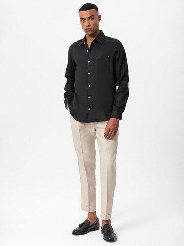 Antioch Regular fit Button Up Shirt in Black