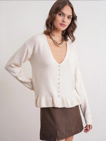 MixRay Pullover 'Pullover'‌‌‌‌ in Beige
