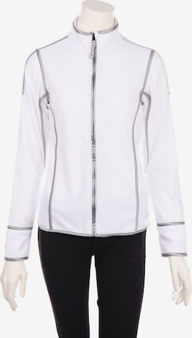 poivre blanc Sweatshirt & Zip-Up Hoodie in S in White: front
