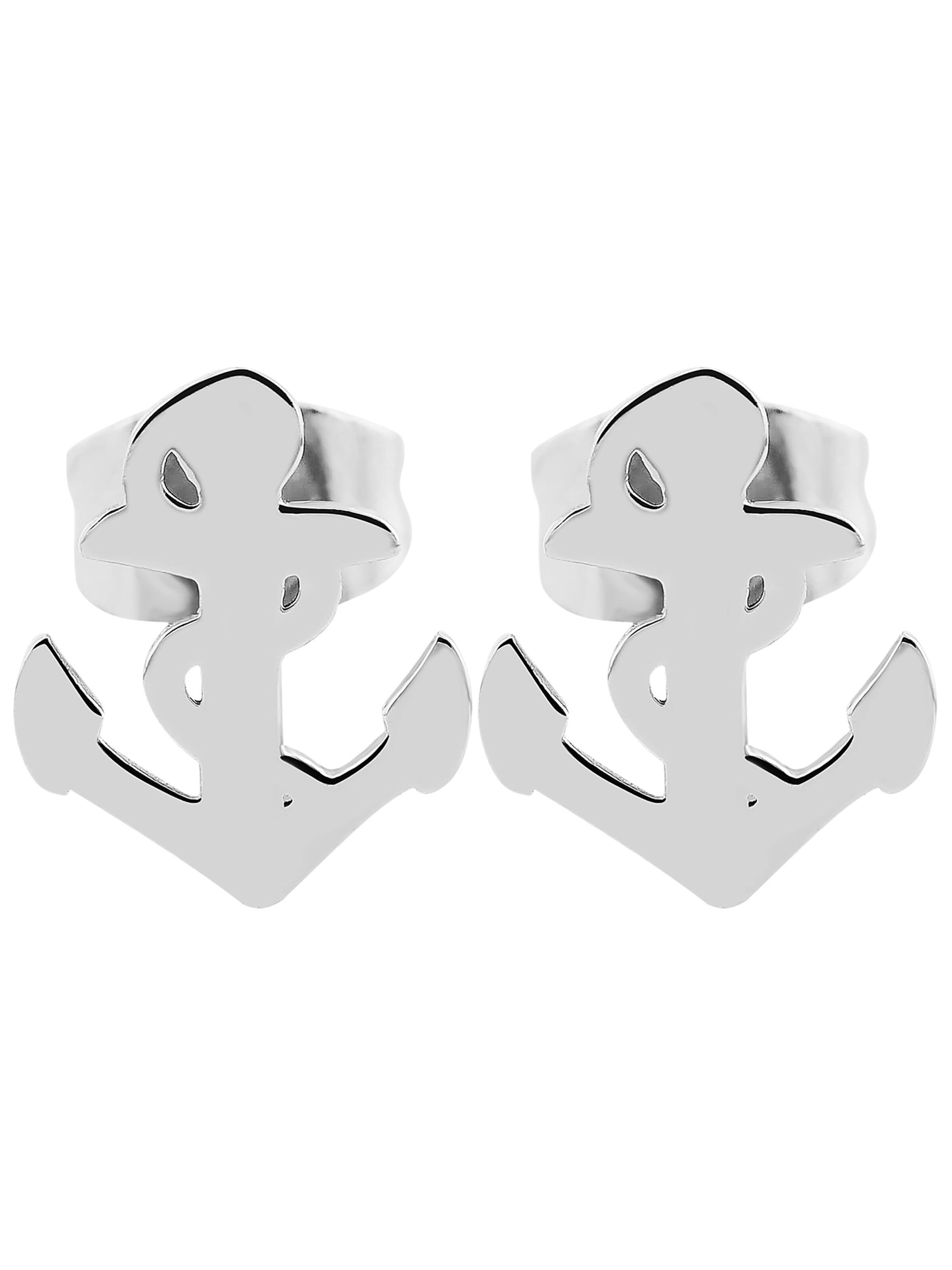Akzent Earrings 'Neo, langlebig' in Silver: front