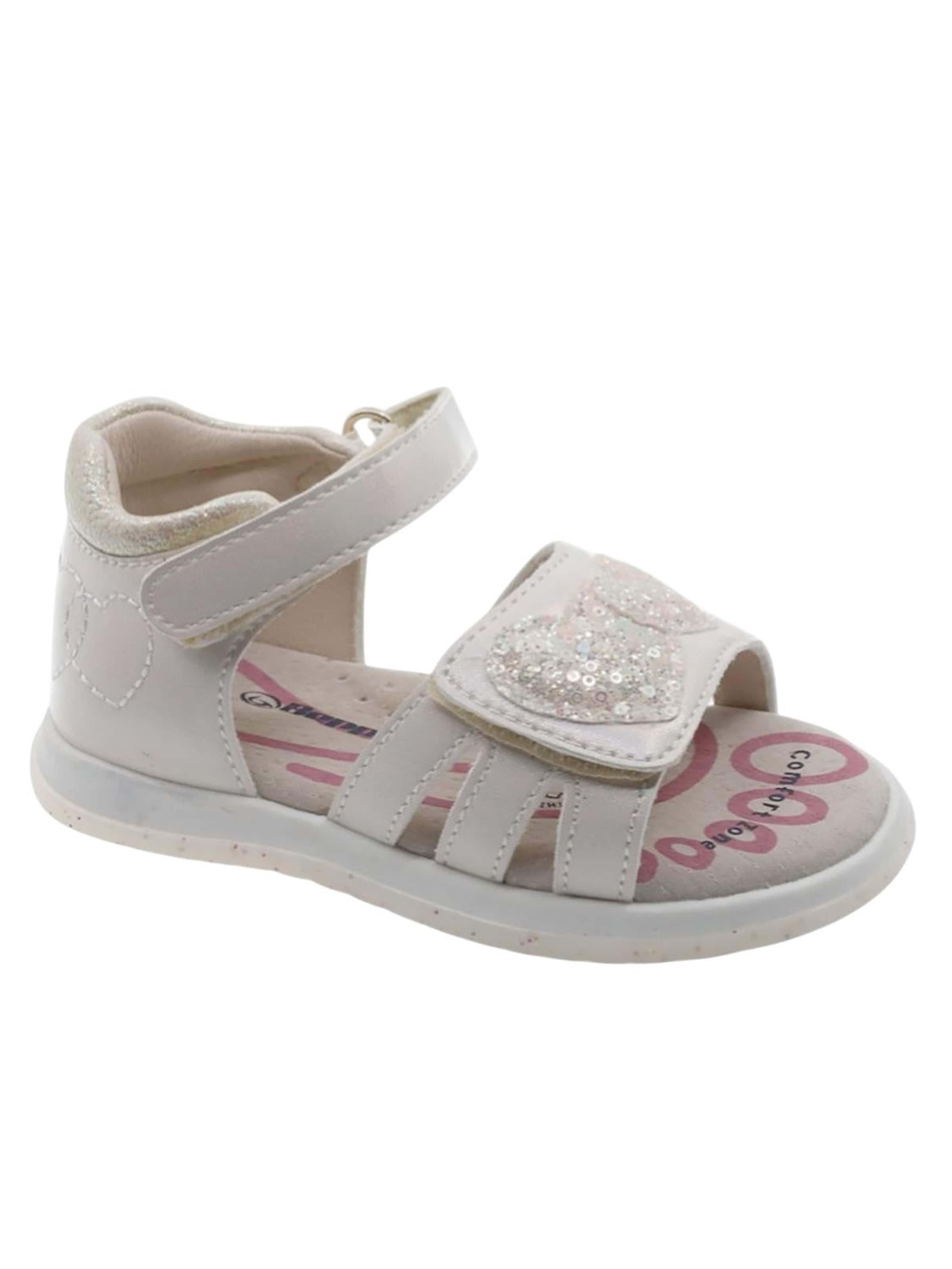 Sandalo di Beppi in beige: frontale