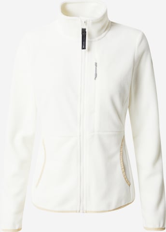 ICEPEAK - Chaqueta polar funcional 'ADAN' en blanco: frente