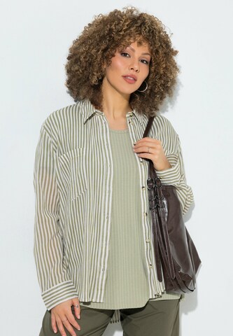 Ulla Popken Bluse in Grün