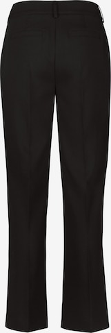zero Slim fit Pleated Pants in Black