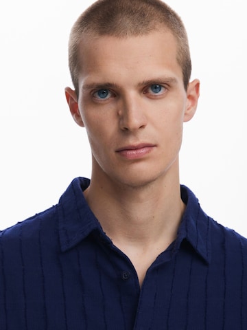 Desigual Regular fit Πουκάμισο σε μπλε