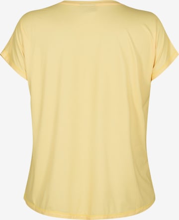 Active by Zizzi - Camisa 'Abasic' em amarelo