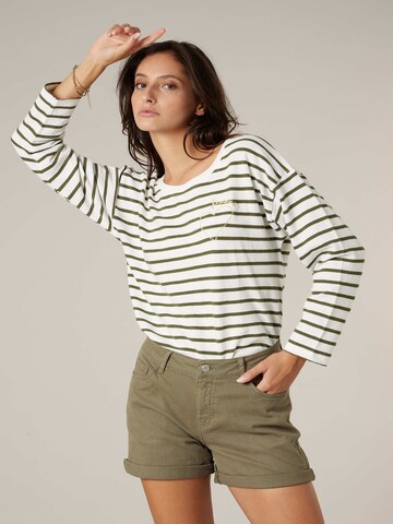 Pull-over 'Manila' Deeluxe en vert : devant