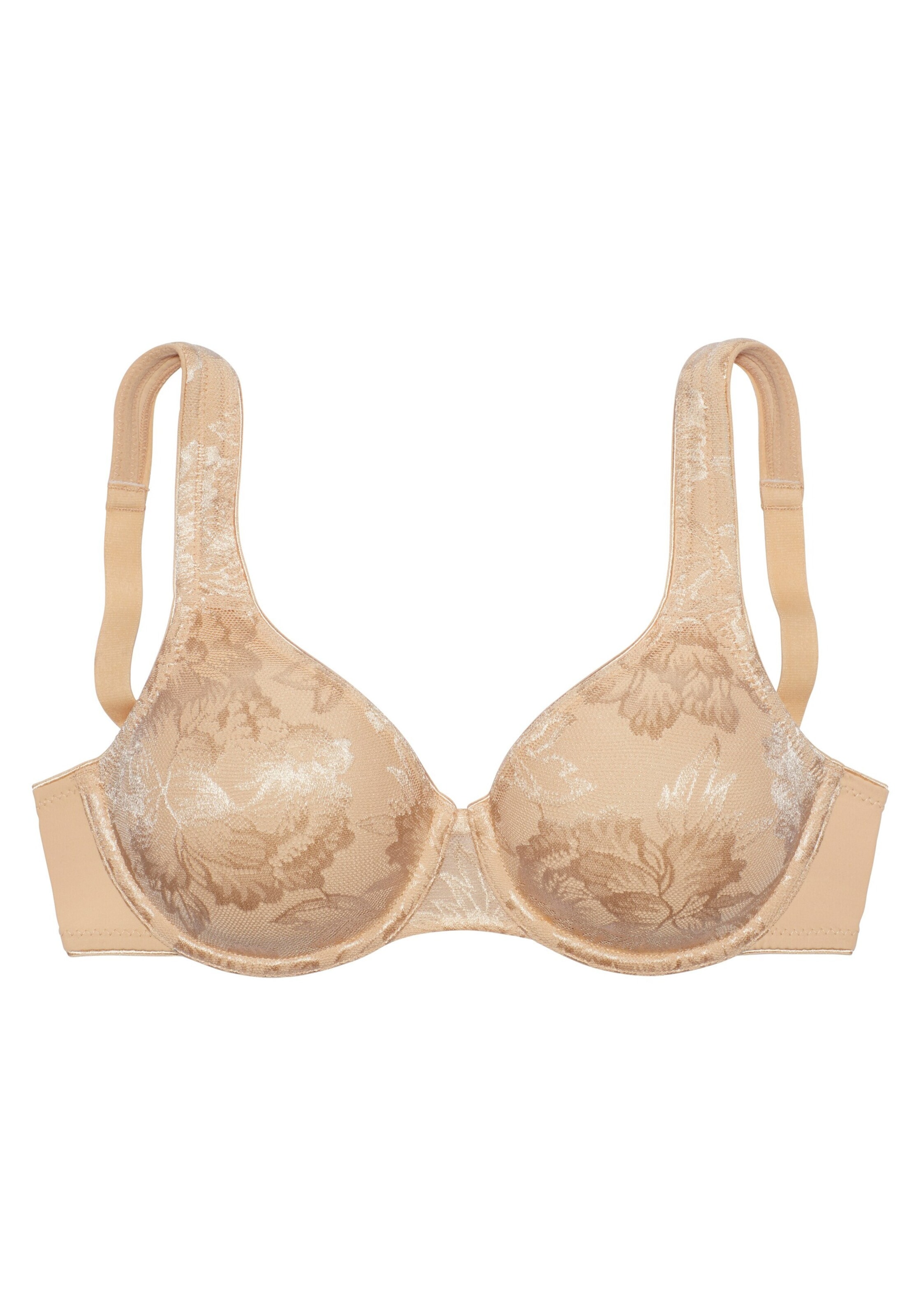 NUANCE Zmenšujúca Zmenšujúca podprsenka - Hnedá: predná strana