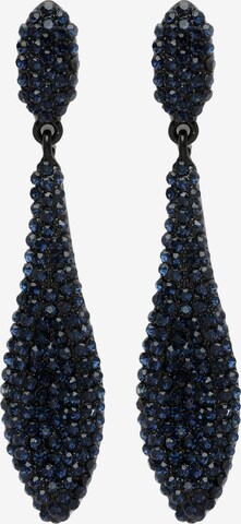 AVANT-GARDE PARIS Ohrringe 'Hedwiga' in Blau: Vorderseite