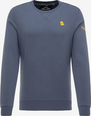 Schmuddelwedda Sweatshirt in Blauw: voorkant