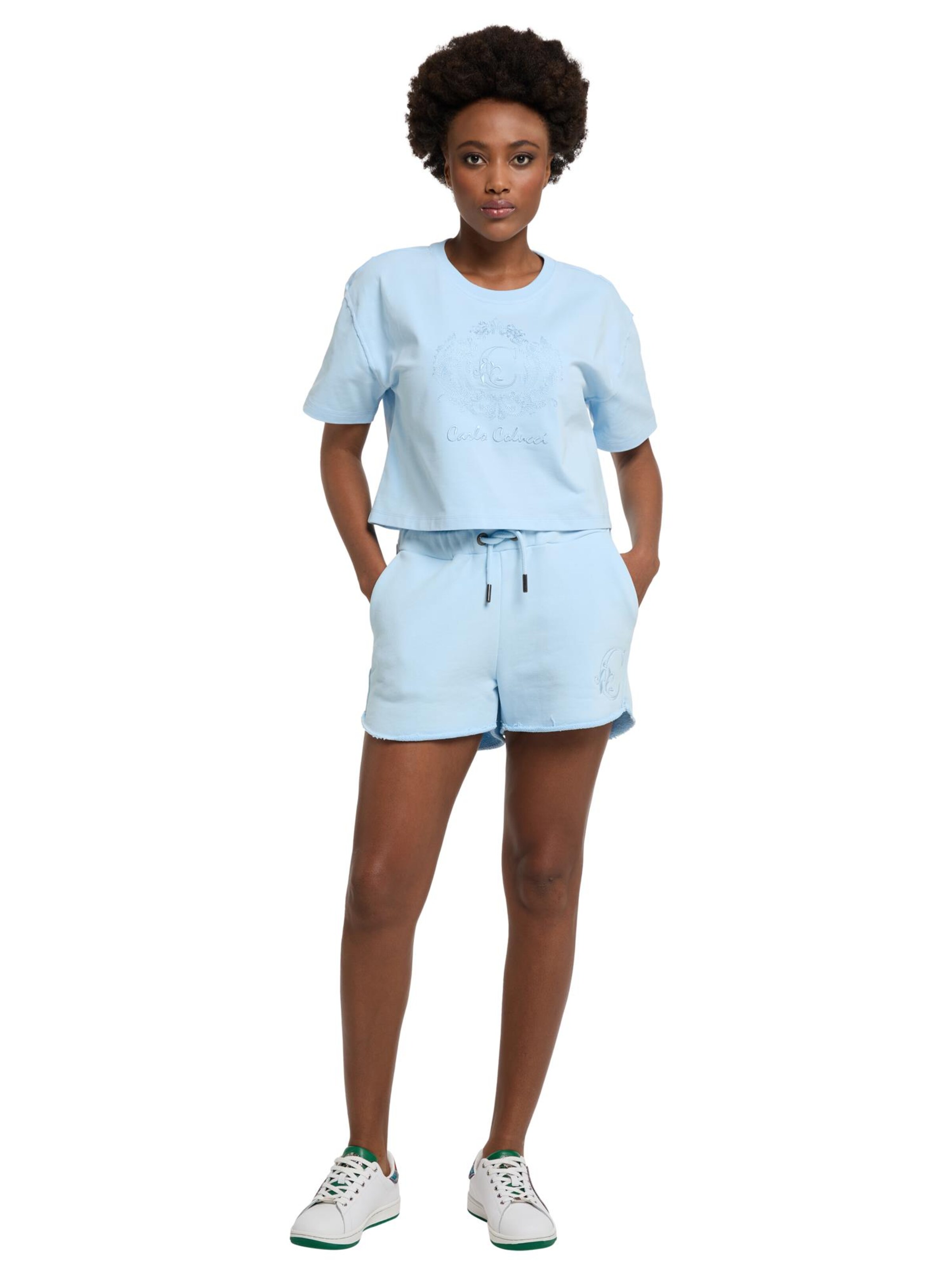 Carlo Colucci Shirt 'Daz' in Blau