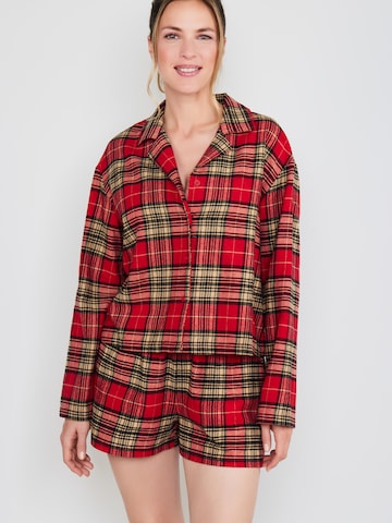 Joop Jeans - Camisa de pijama ' After Dark ' em vermelho