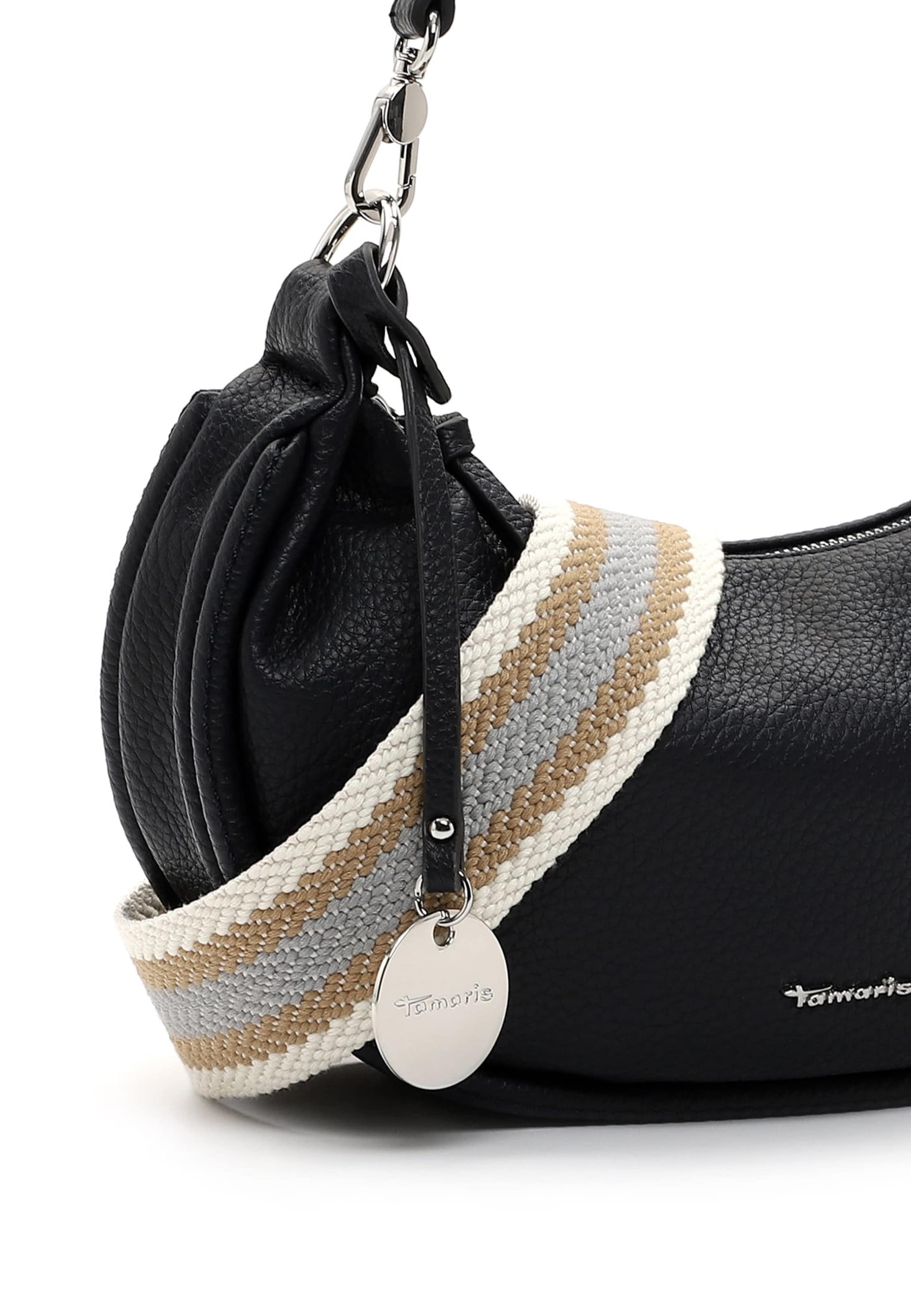 Tamaris Skuldertaske 'Felicitas' i blå